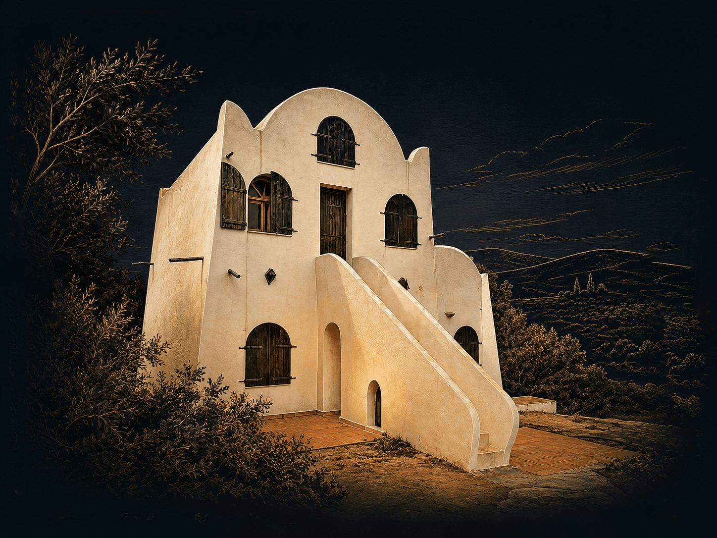 Traditionelles Gästehaus in Ksar Ezzit